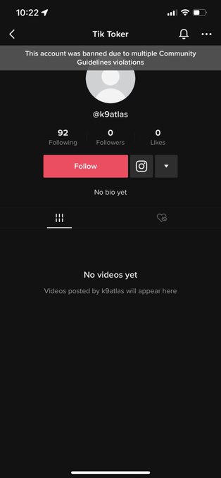 Banned my 500k+ following TikTok and can&rsquo;t even have correct grammar SMH https://t.co/IotizXTzFD<a href="/tag/fwa2022"class="tags"><span>#fwa2022</span></a>