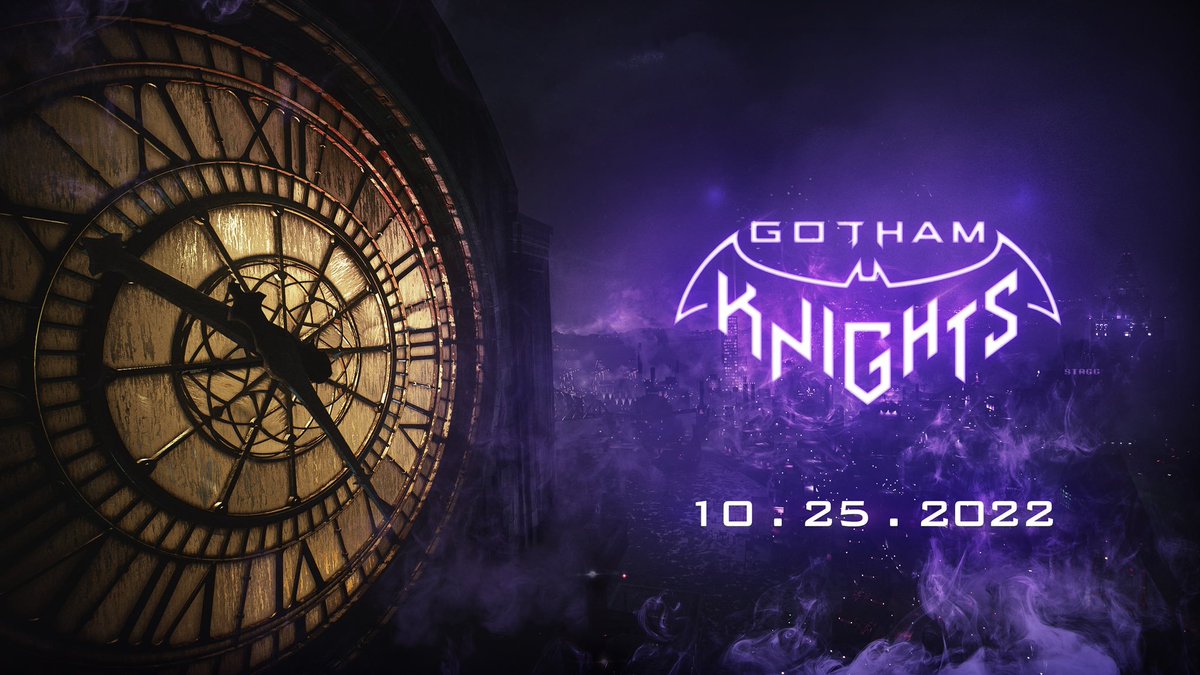 thegameawards's tweet photo. GOTHAM KNIGHTS has a release date: October 25, 2022. https://t.co/9ciFzlOaG7