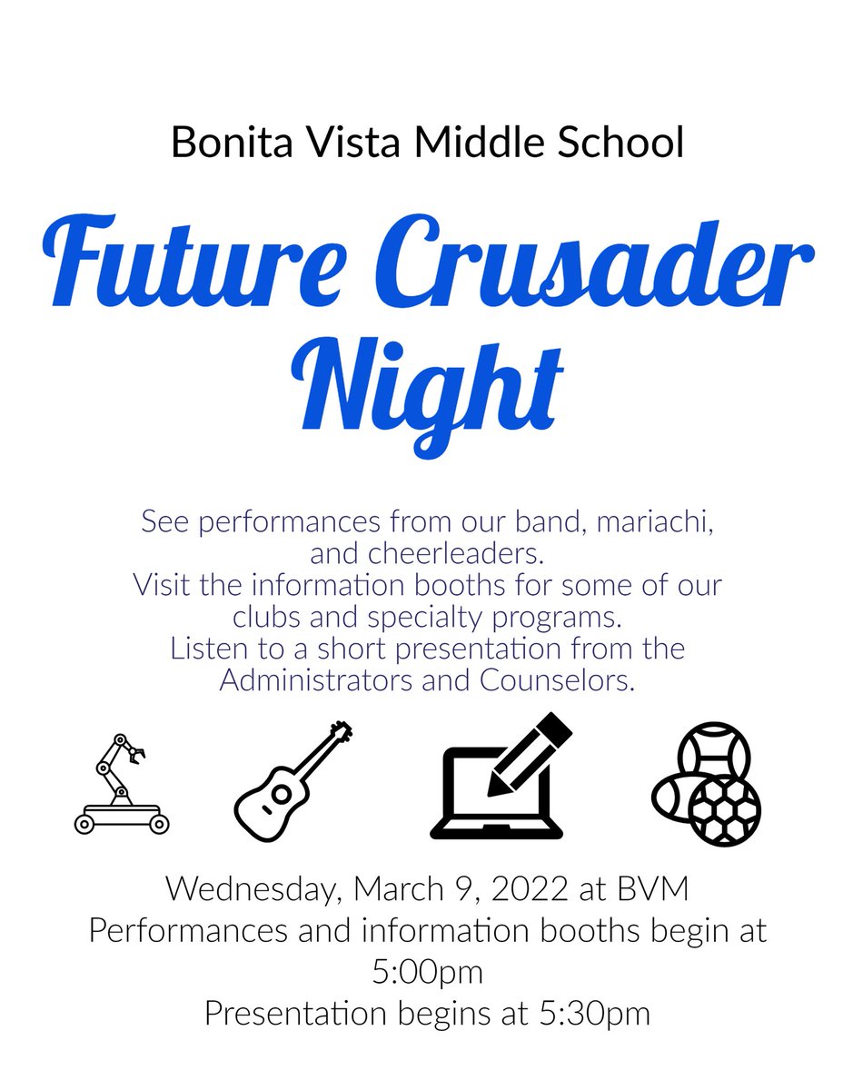 Bonita Vista Middle School tweet media