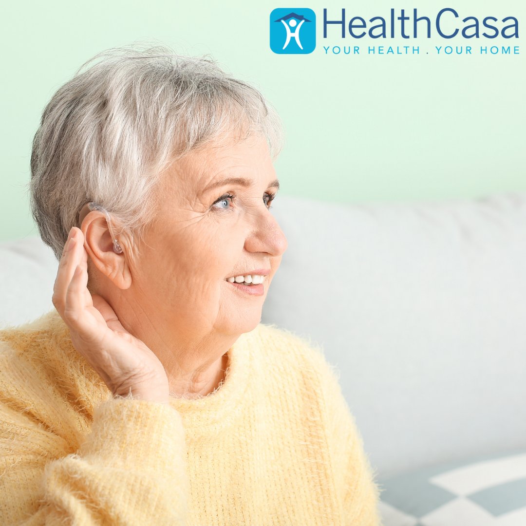 HealthCasa's tweet photo. We're excited to announce the launch of our newest service, Hearing Services

IN-HOME appointments for:
• Hearing tests
• Hearing aid assessments
• Hearing aid fitting and follow up appointments

Contact us today to learn more! https://t.co/7O40sdA62y