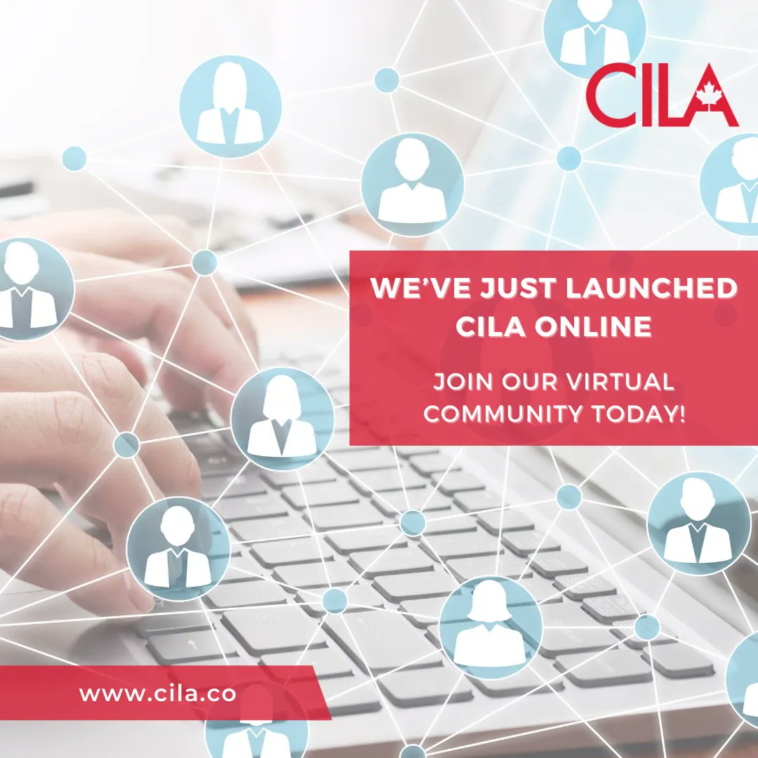CILAvoice's tweet photo. #CILAvoice has recently launched "CILA Online" a virtual community meant to help Canadian immigration lawyers. Read our article to learn about the benefits to you! #cdnimm #canada #canadaimmigration #immigrationlawyers #immigrationbar
https://t.co/m5fi6bJNDH https://t.co/9Gr7ed9y6P