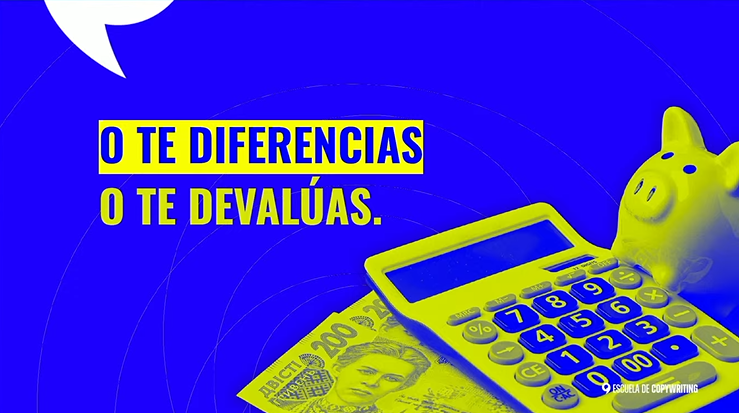 "0 te diferencias o te devalúas". Contundente mensaje de <a href="/maidertomasena/">Maïder Tomasena</a>, fundadora de la Escuela de #copywriting. ¿Estás de acuerdo?