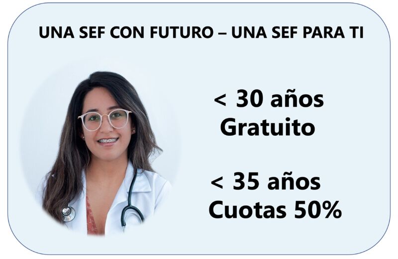 📢Eliminaremos cualquier barrera que dificulte el ingreso de los jóvenes en la sociedad por lo que estarán exentos de cuotas los menores de 30 años y abonarán solo el 50% hasta cumplir los 35 años.
💪🏻Hagámoslo!!!
#unasefconfuturo #unasefparati