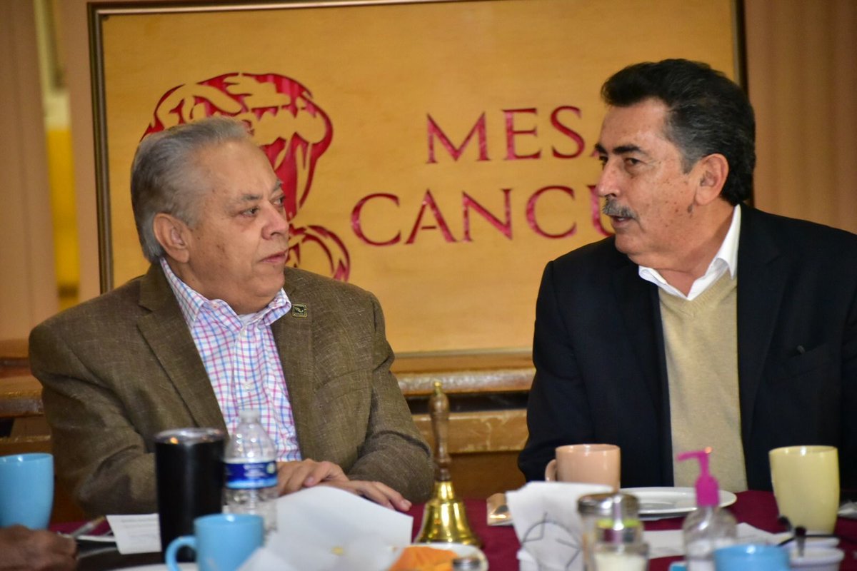 Esta mañana @Cjavierlamarque conversa con periodistas de Hermosillo. <a href="/MesaCancun/">Mesa Cancún</a>