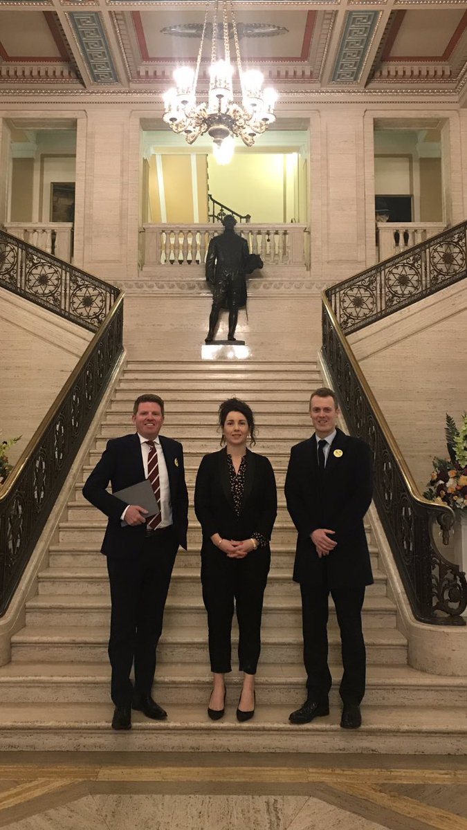 SeamusLeheny's tweet photo. Pleased to give evidence to the @NIAInfra at @niassembly alongside @LogisticsUKNews members @FIONAN102 &amp; @NK10MCC 
Outlined financial pressures on industry due to rising fuel costs, labour shortages and the ban on red diesel use from 1st April affecting refrigeration transport https://t.co/6Is8qqvmSS