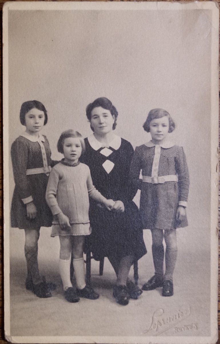 SunkenRoadsDoc's tweet photo. To celebrate #InternationalWomensDay, we’d like to spotlight Suzette, one of the main characters in our film, and her mother Suzanne. Suzette was a ten-year-old girl and Suzanne was a young woman on D-Day, when they survived the bombings by taking shelter in a trench for days. https://t.co/xFVDxdD6GO