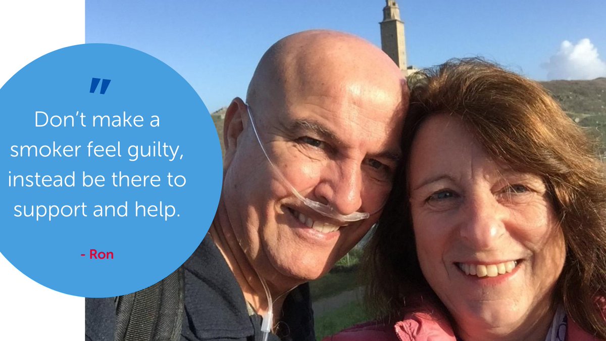 lungtaskforce's tweet photo. "The desire to smoke never leaves you, it’s always there and it’s always a battle."
Ron has idiopathic pulmonary fibrosis (IPF) and shares his story of giving up #smoking and the support that he received ➡ https://t.co/jA7UHTVNBQ
#NoSmokingDay #TaskforceforLungHealth https://t.co/43PdhR245n