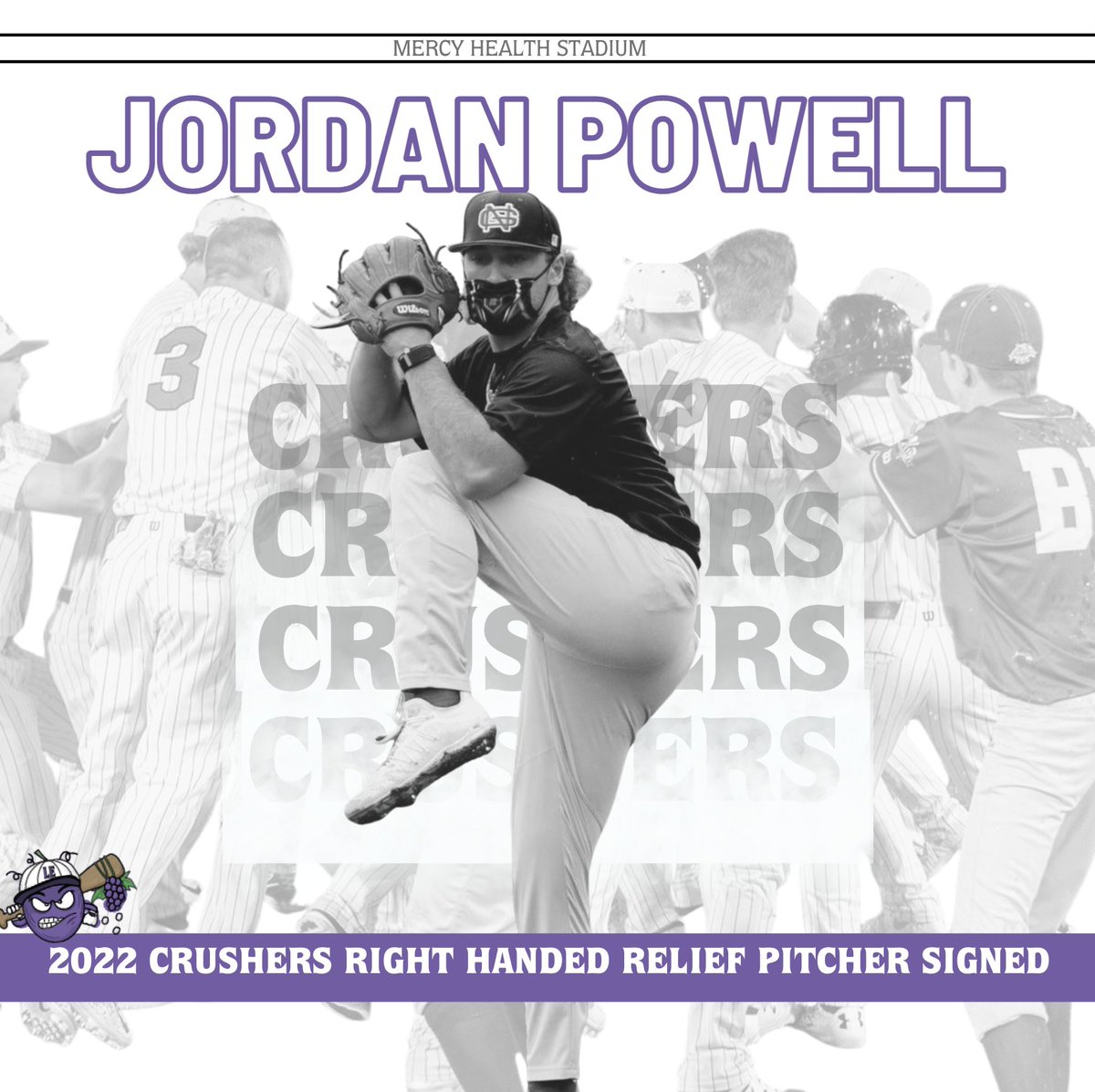 LECrushers's tweet photo. #PlayerSigned Jordan is a 6-3, right-handed relief pitcher from Celebration, Florida. In 2021, Jordan made 11 relief appearances for North Greenville University with a fastball that tops out at 95 mph.
#LakeErieCrushers #Ohio #Crushers #Baseball #FrontierLeague #ChasingGrapeness https://t.co/o48o59aQaP