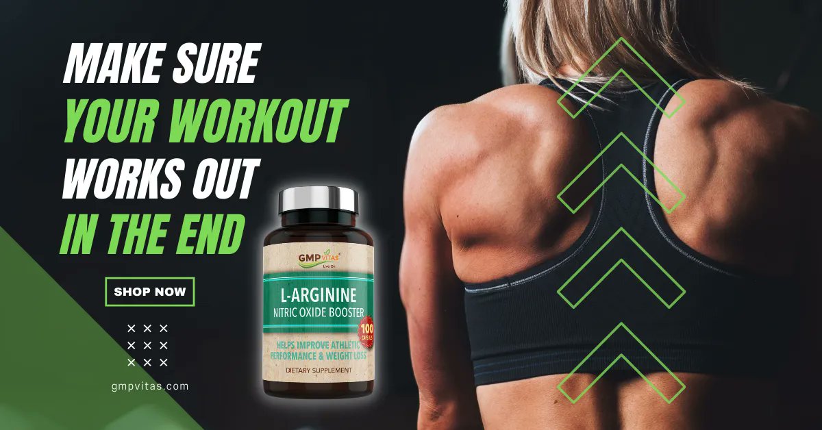 GMPVITAS's tweet photo. Some L-Arginine [Nitric Oxide] supplement boosters just don't seem to work as advertised. That's why at GMP Vitas® every supplement is put through a vigorous test to ensure what was put into the bottle is guaranteed every time - all the time! SHOP https://t.co/arsowqOHqY https://t.co/TjCPWwpZsv
