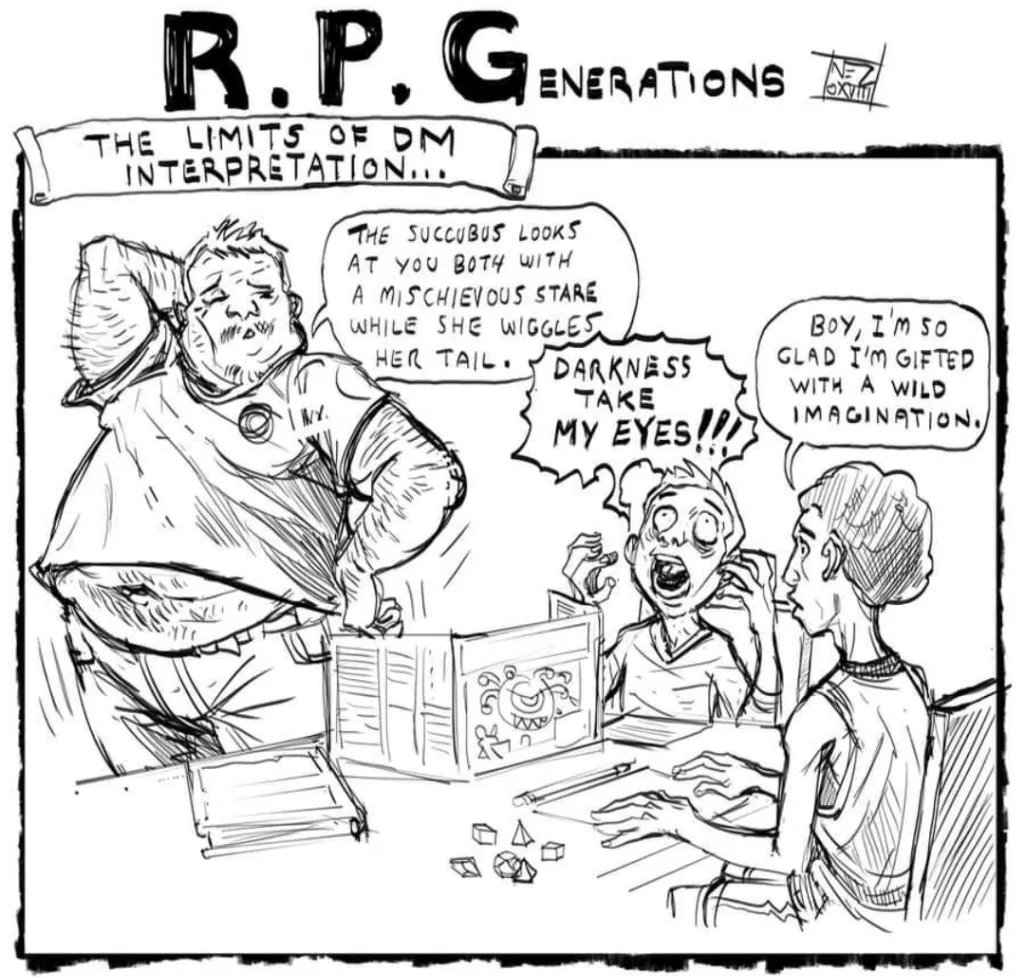 Some scenes don't need to be acted out, GM.