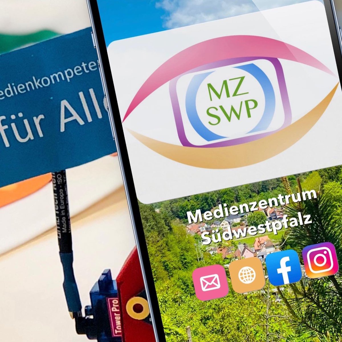 Unsere neue App: Ihr direkter Kontakt bei allen pädagogischen Anliegen. Mit Vorstellung unserer Angebote, Augmented-Reality(AR)-Anwendung und Medienkompetenz-Quiz.

#mzswp_app

apps.apple.com/de/app/medienz…