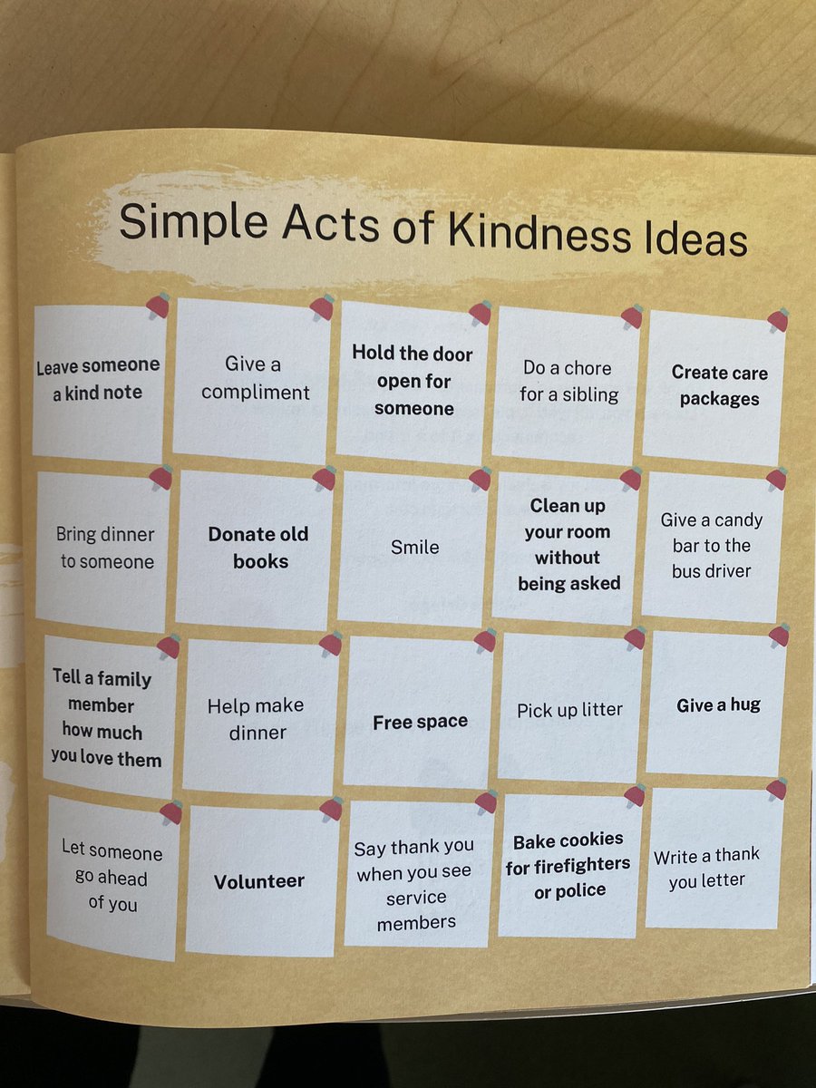 Adding more joy to our day with our kindness superpowers! This morning-Thank you notes✔️