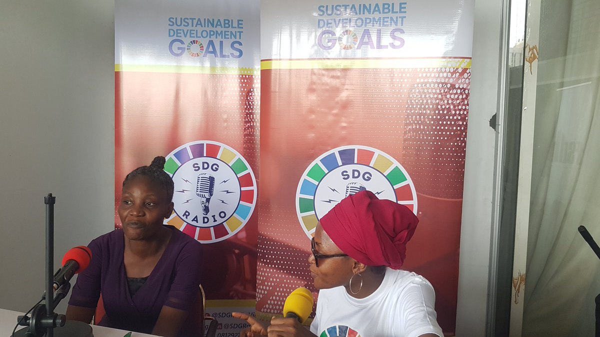SDGRadioNG's tweet photo. Live on our #RadioCarpet  @DevBankNG #IWD2022 Event 
We have @gbemtak Exec. Dir.  @c21st_org via @Facebook
https://t.co/SGTKf4LPo8 
#InternationalWomensDay #DevBankNG #FinancingSustainableDevelopment #SDGRadio #SDGRadioNG #BeTheFuture https://t.co/x4ePEtTUWW