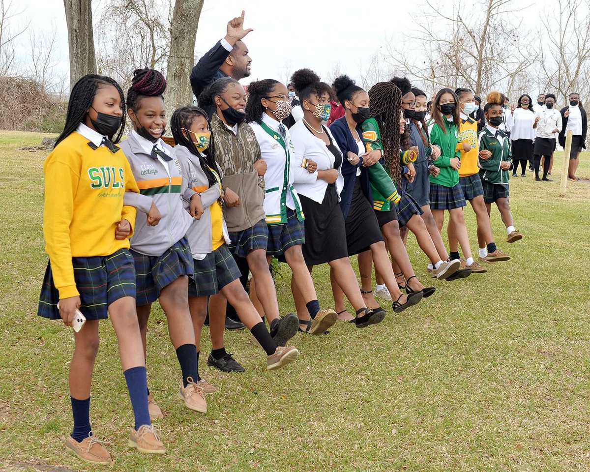 SouthernU_BR's tweet photo. The @SULSKittens concluded its annual Founders' Day Pilgrimage and kicked off the Lab School's centennial. 

Visit https://t.co/5IymWjNYXT for more Founders' Day events. Join the SULS email list by texting SULSALUMNI to 22828.

#WeAreSouthern #RYSSHREVEPORT
#RYSSUBR https://t.co/iEEylzPuYY