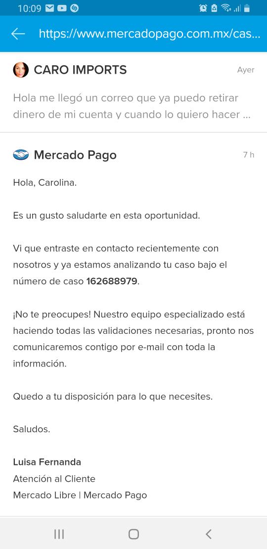 venus_rosa's tweet photo. @MP_ayuda Necesito ayuda por favor. Me habían dicho que solo necesitaba cerrar reclamos para que me liberen la cuenta, ayer ya sin reclamos me llegó correo que ya podía liberar y sigo sin poner disponer de mi propio dinero. Me apoyan por favor. https://t.co/y2qGixG5GZ
