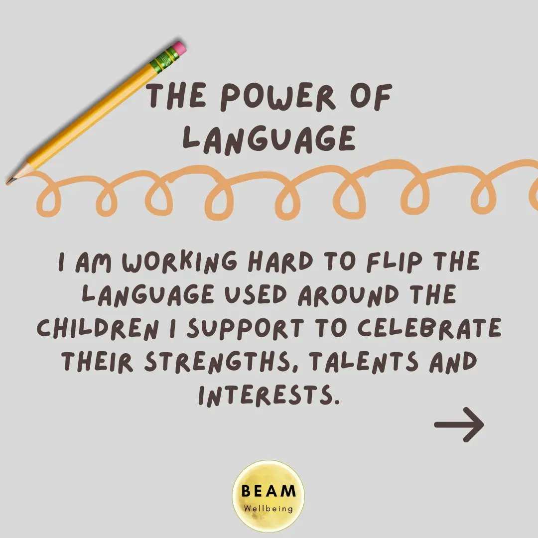 BeamWellbeing's tweet photo. Sick of reading about children's 'struggles' & 'difficulties' to access environments. Let's rewrite all those documents & reports to focus on the changes *we* can make to empower, validate & support them. 💪
#languageispowerful #diversity #Neurodivergent #autisticadvocate #berks https://t.co/3jsXGQIf0z