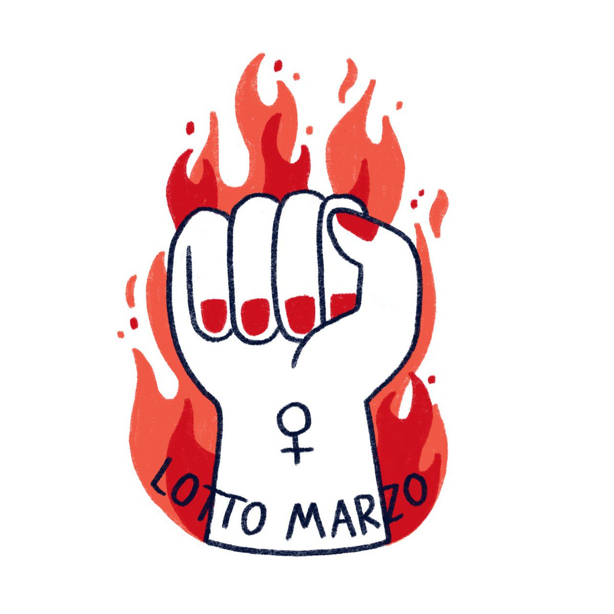 Lotto Marzo
(The March 8)
*Lotto it's "I fight" in Italian, while L'otto is to indicate the number eight.
I like those reds, would love to mint this on <a href="/quixotic_io/">Quix (formerly Quixotic)</a> - a super cool Optimistism NFT L2 marketplace.
Power to the #WomensDay, everyday!
#WomenInNFTs #NFTWomenUNITE