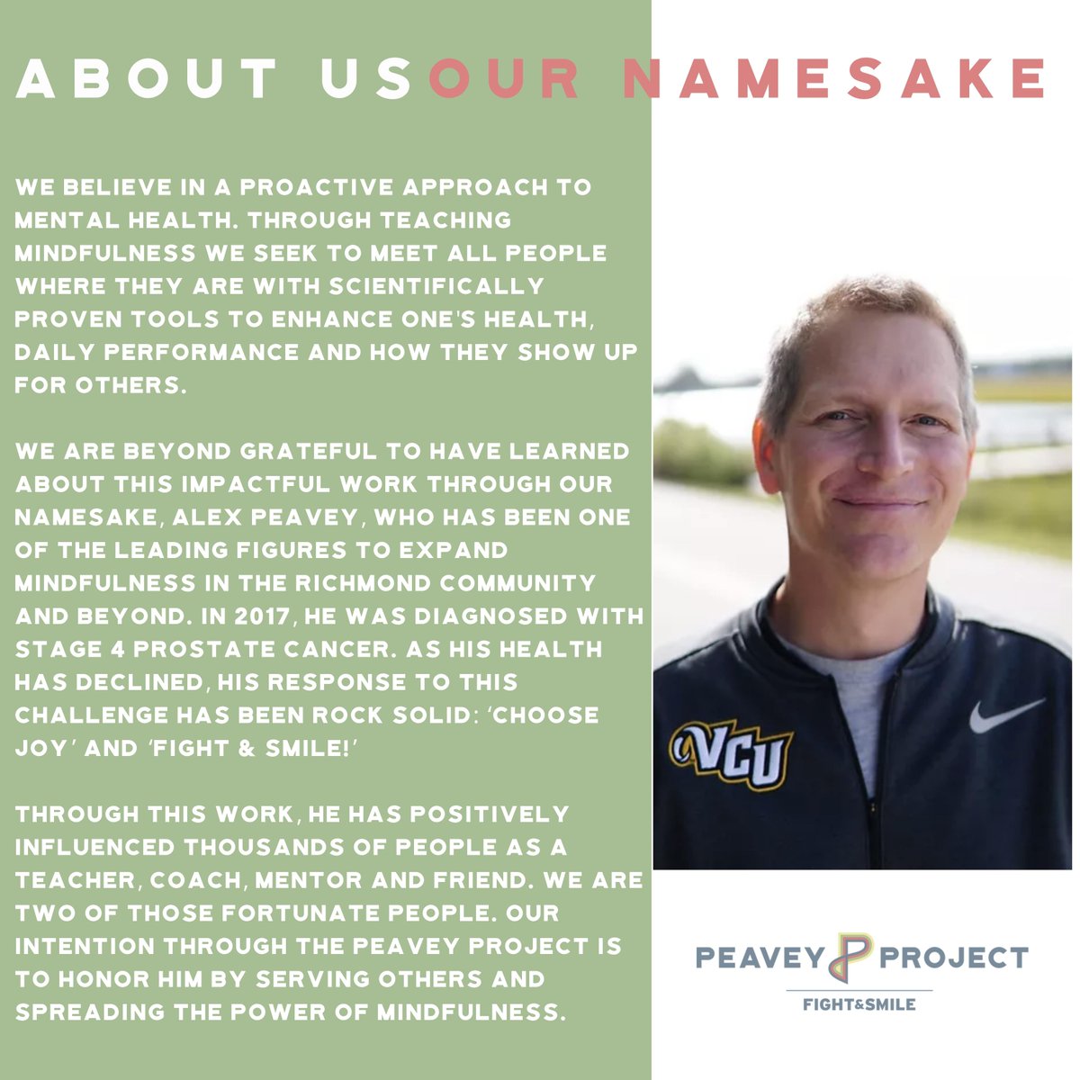 Peavey_Project's tweet photo. Our why! #thepeaveyproject #fightandsmile #theGOAT #AlexPeavey https://t.co/hKZHOnYfWF