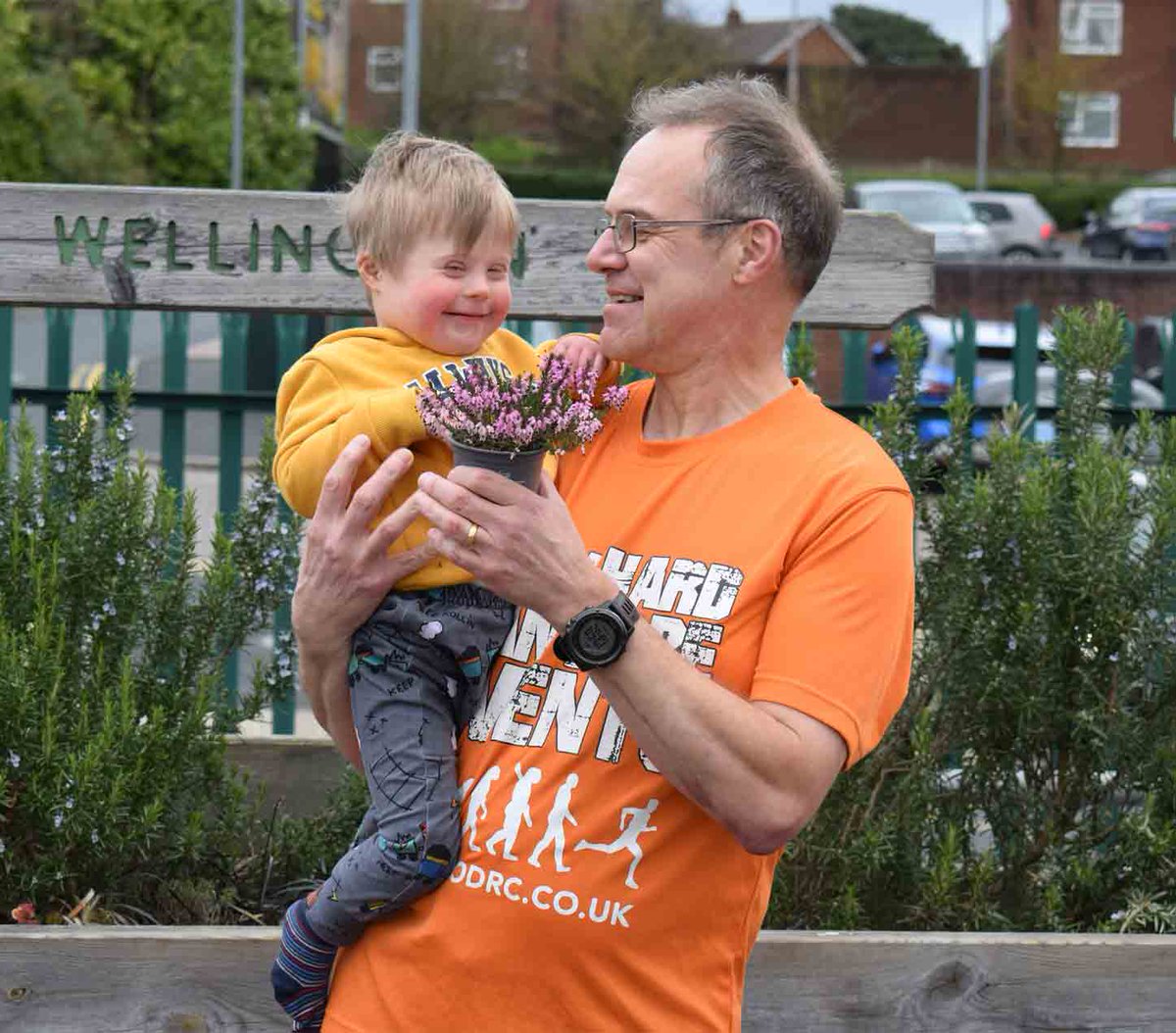The easy way to get to the GoFundMe page - every £1 will help. Here's our marathon runner Jon, intending to do almost a double for us on the T5050 Trail.