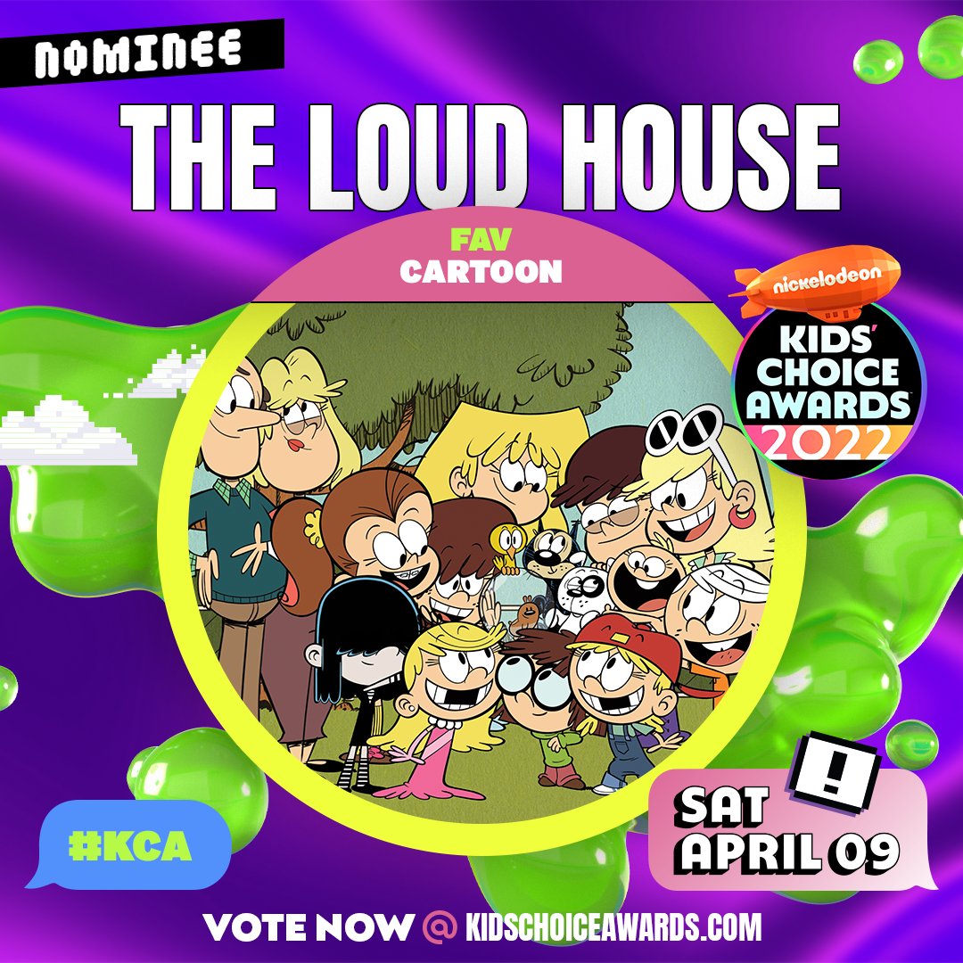 NickAnimation's tweet photo. So much hard work has gone into these shows and we are ecstatic to be nominated at this years #KCA!

Vote now at https://t.co/JbWYDuYyuw &amp; watch to see if we win April 9 on @Nickelodeon 🏆 https://t.co/mkwgMOg7If