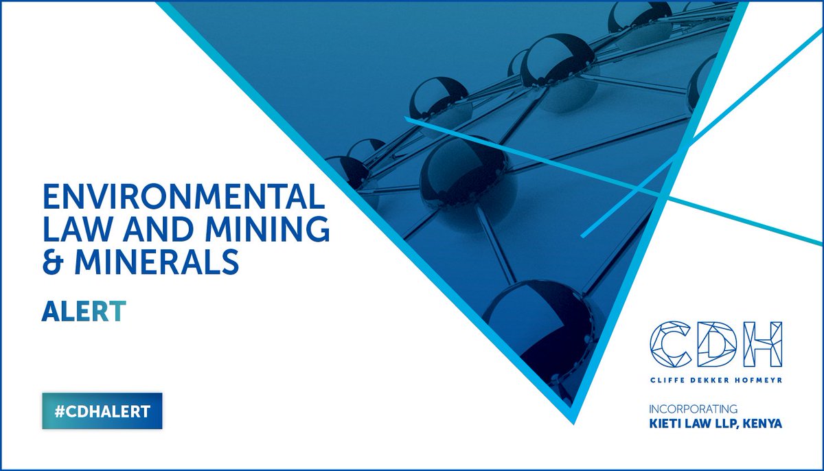 CDH ALERT | #Landowner consent for an environmental authorisation for #mining activities. Read more in our #CDHAlert: bit.ly/3MxVSno #mineralresources #mining #minerals #PetroleumResources