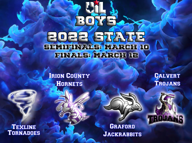 Texas1AFan's tweet photo. 2022 1A UIL Boy's Basketball Tournament!
THURSDAY!

Calvert vs Graford at 8:30AM

Texline vs Irion County at 10:00AM 

🏀  Good luck, Gentlemen! 🏀

@hoopinsider @cobybeckner @IrionCoAth @GrafordHS @CalvertTrojans https://t.co/1kuCgAo5rA