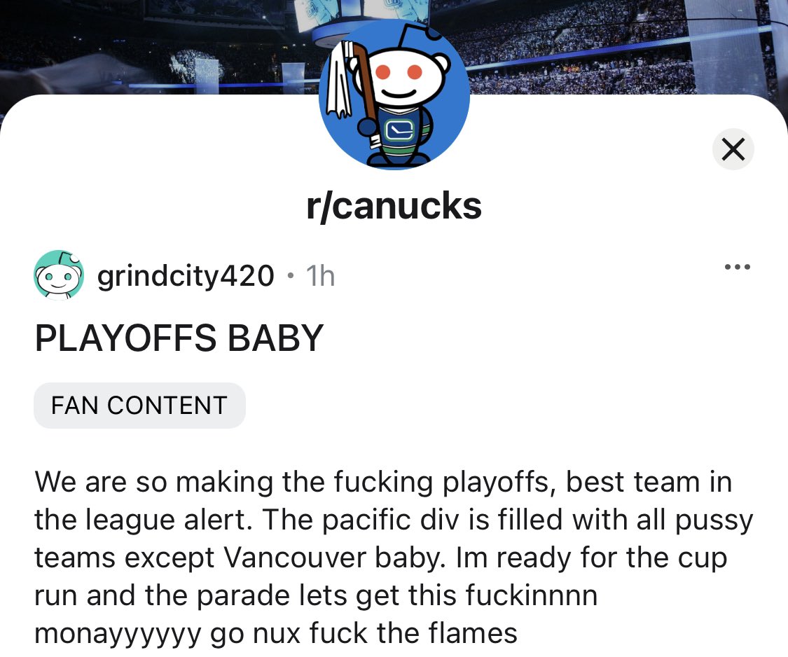 rslashcanucks's tweet photo. 🐣👶🏼🍼 https://t.co/c1uln5Kno0
