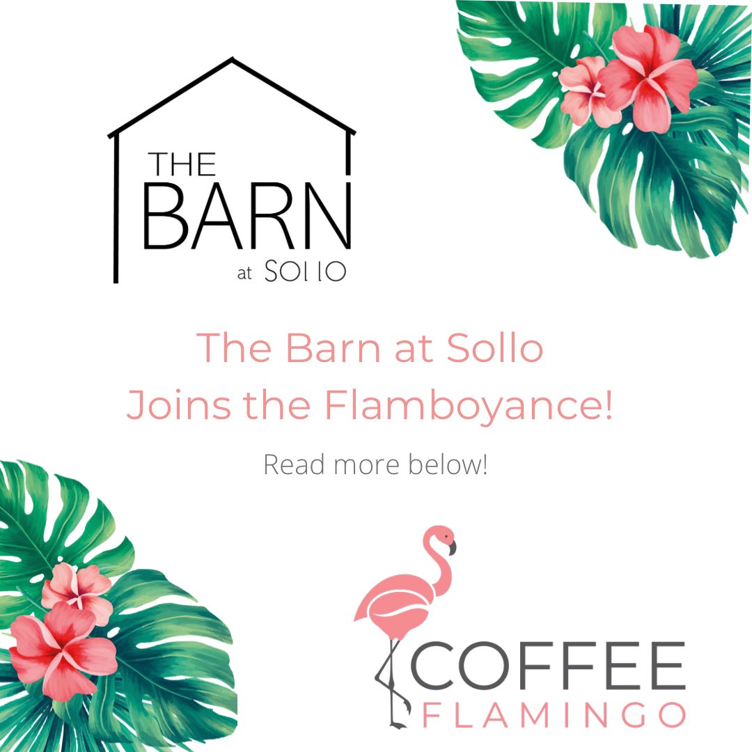PTJamesJebb's tweet photo. Exciting news we, Coffee Flamingo have teamed up with Sollo London to reopen The Barn at Sollo! This new partnership will give The Barn a new lease of life and a revamped menu. Plus retails of a variety of our coffees and tumbler.
#Reigate #Surrey #coffeeshop https://t.co/7hIxKUcwVD