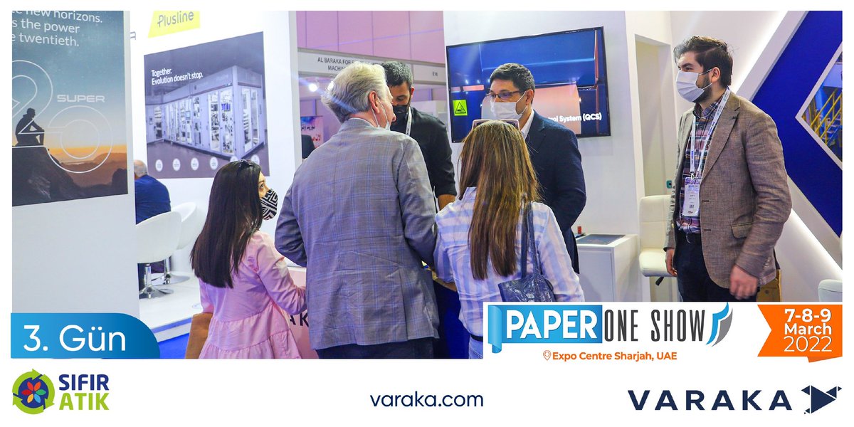 varakakagit's tweet photo. Paper One Show 2022 fuarı sona erdi. Üç gün boyunca süren fuarda bizleri standımızda ziyaret eden yerli ve yabancı tüm katılımcılara teşekkür ederiz.
#varaka #varakakağıt #albayrak #albayrakgrubu #paper #paperoneshow https://t.co/mePCIkyxbK