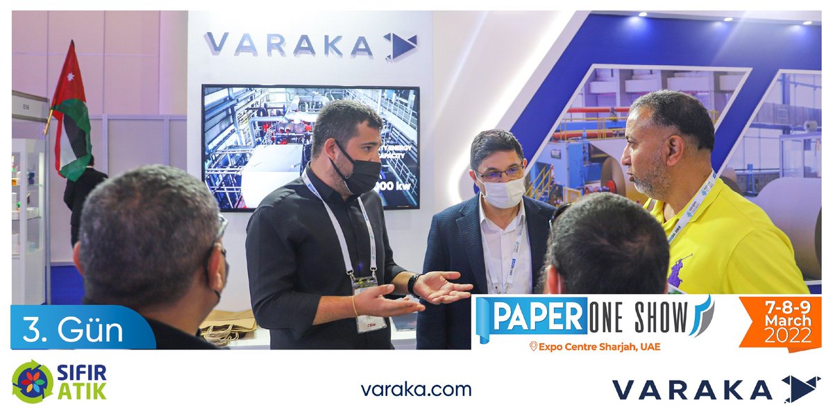 varakakagit's tweet photo. Paper One Show 2022 fuarı sona erdi. Üç gün boyunca süren fuarda bizleri standımızda ziyaret eden yerli ve yabancı tüm katılımcılara teşekkür ederiz.
#varaka #varakakağıt #albayrak #albayrakgrubu #paper #paperoneshow https://t.co/mePCIkyxbK