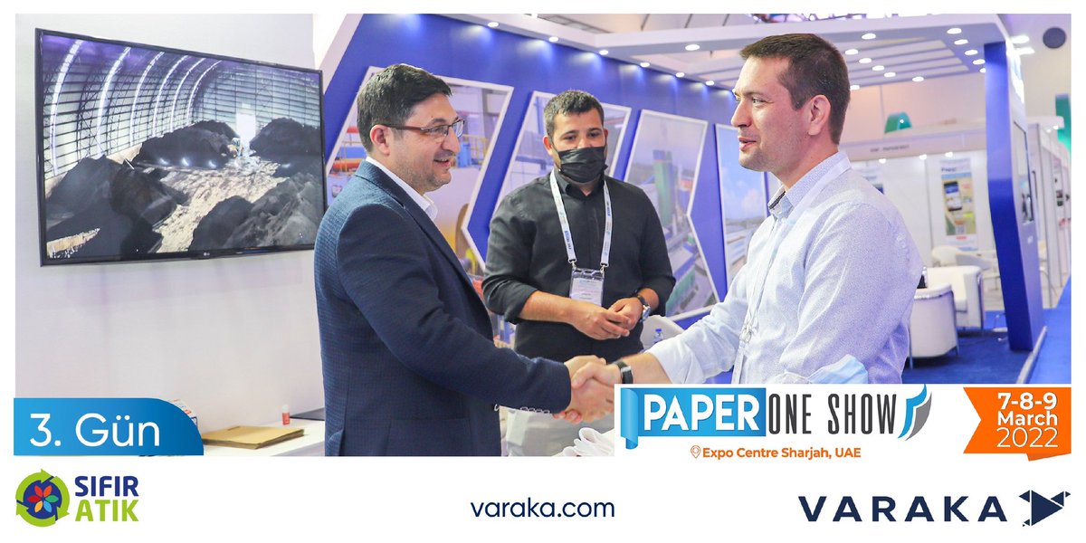 varakakagit's tweet photo. Paper One Show 2022 fuarı sona erdi. Üç gün boyunca süren fuarda bizleri standımızda ziyaret eden yerli ve yabancı tüm katılımcılara teşekkür ederiz.
#varaka #varakakağıt #albayrak #albayrakgrubu #paper #paperoneshow https://t.co/mePCIkyxbK