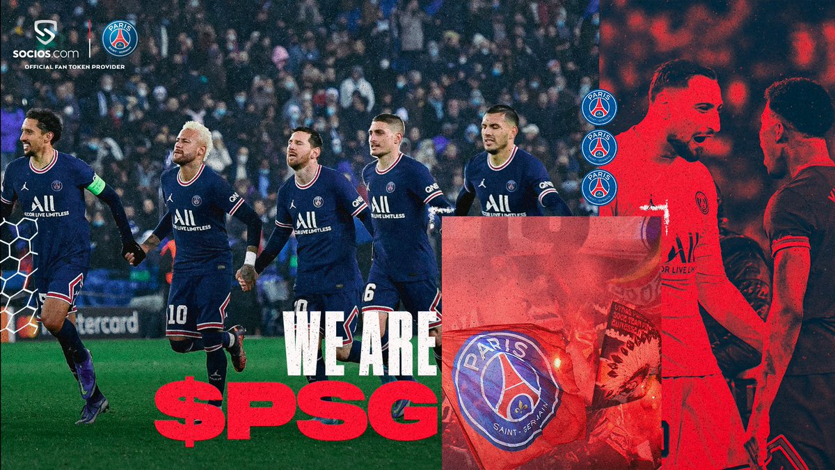 🔴Fan Token Giveaway🔵

If Paris Saint-Germain eliminate Real Madrid, we'll giveaway 8 $PSG Fan Tokens.

To Enter:
✅Follow
✅Comment $PSG
✅RT

⚡️ $CHZ