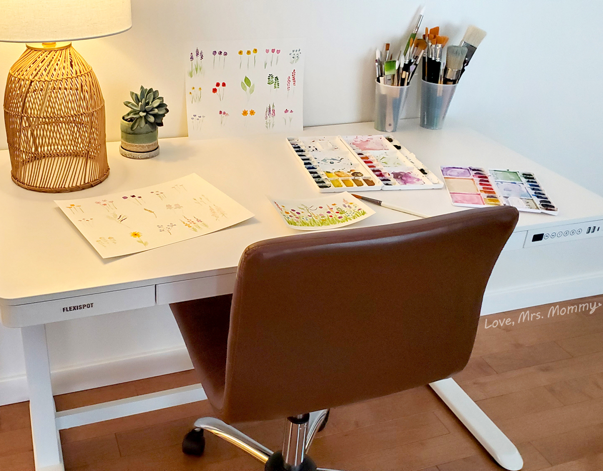 Love_MrsMommy's tweet image. I am so excited about my new @FlexiSpot All-in-One #StandingDesk! I can change the height to anything I want so that I can stand or sit while #painting! It also makes an excellent #ComputerDesk! You can buy one here (p.s. - Its on #SALE!): shrsl.com/3f2m4