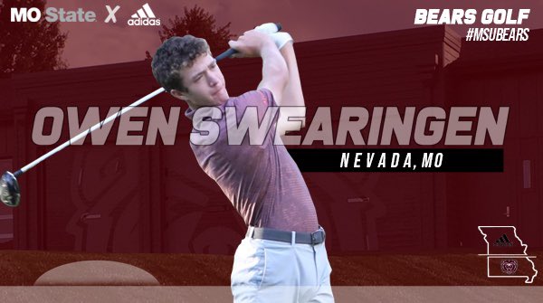 Welcome to the Missouri State Golf family!

<a href="/owen_swearingen/">Owen Swearingen</a> is officially a Bear!

#MSU🐻⛳️