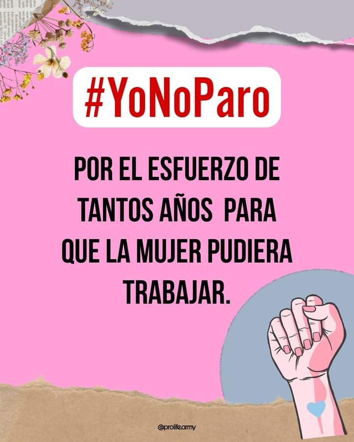 IrmaMCorrea's tweet photo. Fuertes, libres y poderosas
#YoNoParo https://t.co/0lUkuerxMP