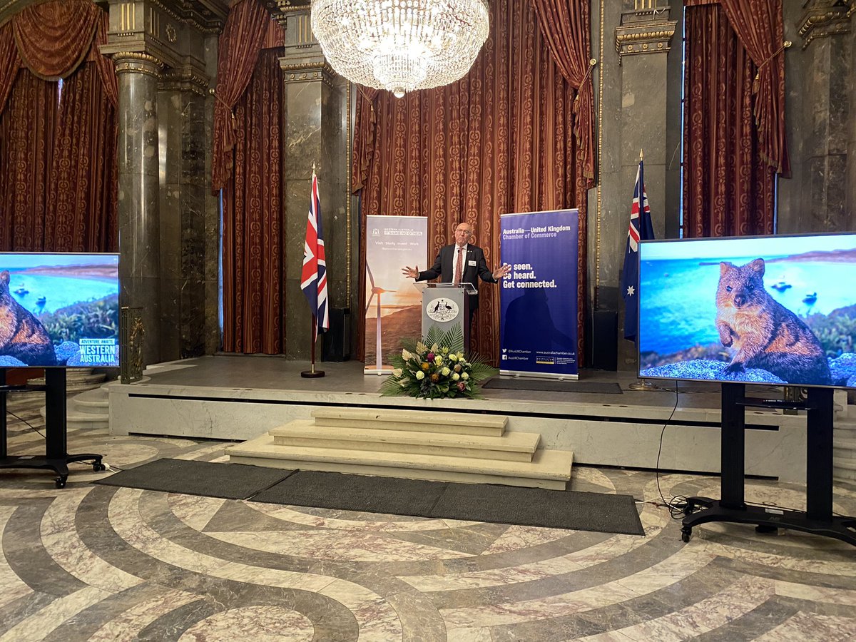 wagoeurope's tweet photo. What a wonderful morning at #AustraliaHouse where we celebrated #WesternAustralia today 🌞 the borders reopening 🌞our new #AgentGeneral John Langoulant & 🌞 reconnecting a group of talented & diverse people with a WA link living in the #UK
#adventures-awaits #likenoother https://t.co/NBM0KVv5RH