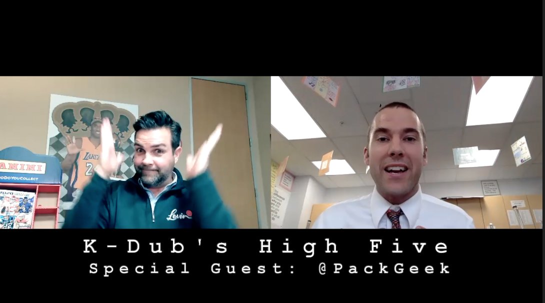 MrKdub's tweet image. K-Dub's High Five - Season 2 - Episode 9 is live! Watch as I bring in a T#TheHobby favorite @PackGeek from @PaniniAmerica for his interview at the High Five Table! 🎙️

Watch full High Five Episode Here: 
youtu.be/ZjUZRgrIOu8

Please Watch &amp;amp; Share! 👊
#thehobby #whodoyoucollect