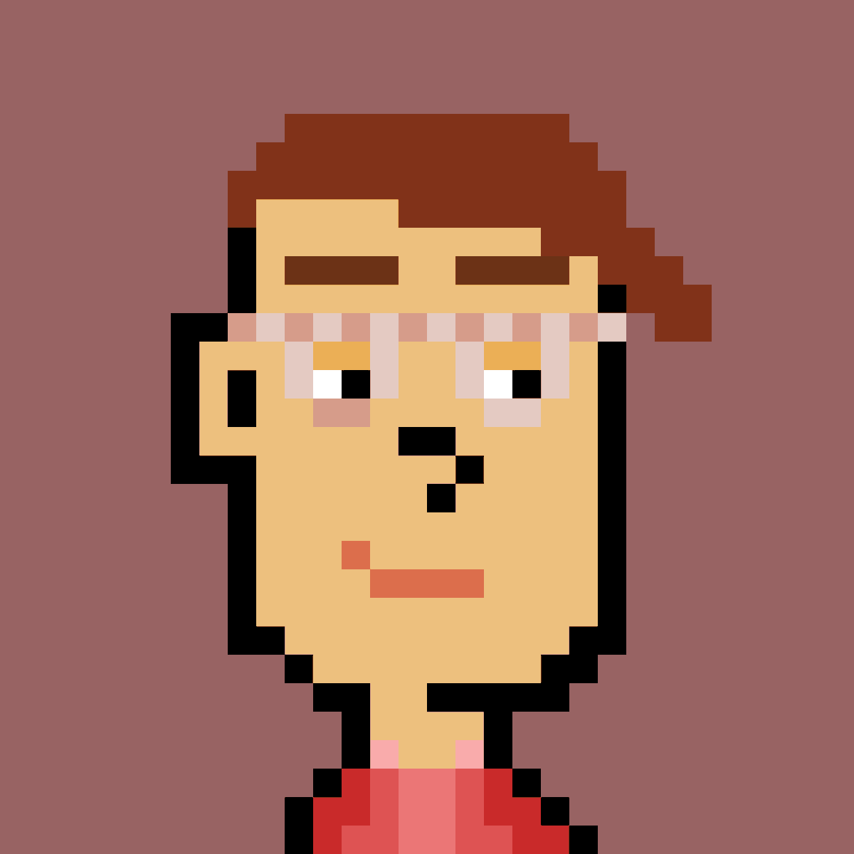 Nerd_Punks's tweet photo. Hey #NFTCommunity, this is: #NerdPunks 0163 🚀
✅women led #NFTProject
✅Floor price: 0.001 ETH
✅Polygon, no gas
✅hand pixelated
✅unique 1/1
✅25 owners
✅198/5000 online
✅36 Total Sales
#NFTCollection on OpenSea:
▶️▶️▶️https://t.co/BUfFZDodj3
#NFT #NFTCollection #NFTArt https://t.co/uPzaBdUytv