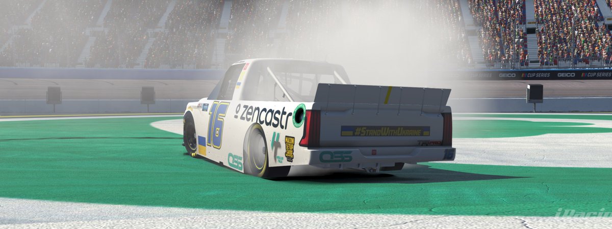 OvertonSpeedCo's tweet photo. Our newest paint scheme is currently undefeated in C-Open 😎
In 3 races @LeighROverton has led 230/290 laps This @MaconiSetupShop set is absolutely unbeatable!
| @AgentInk | #AgentInk | #OSSxAgentInk | @zencastr | #MadeOnZencastr | #StandWithUkraine | #UkraineStrong | 💙💛🇺🇦 https://t.co/a42nf64VeX