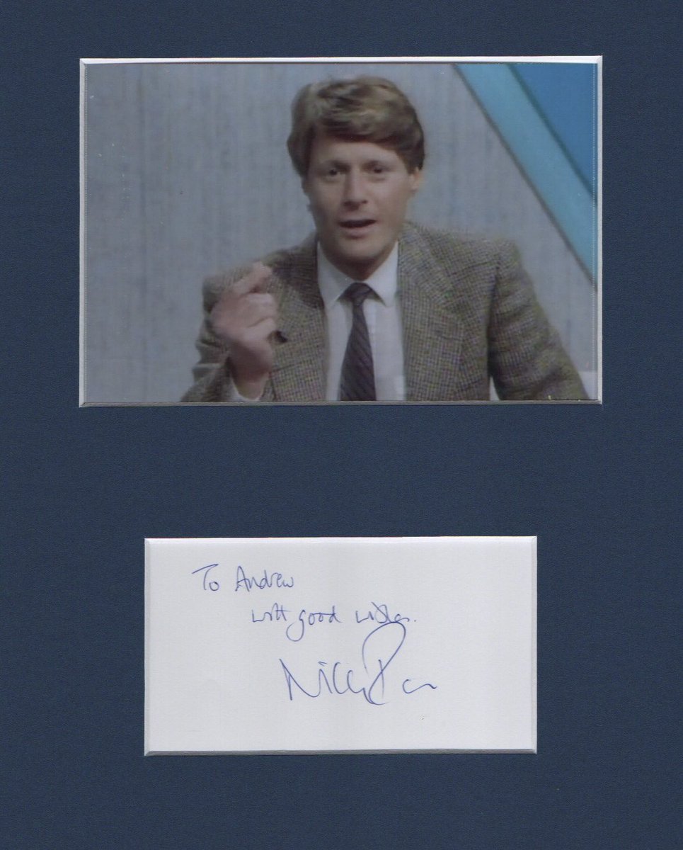 AndrewJRuff36's tweet photo. Afew more Autographs obtained, now mounted and framed.
#AlloAllo #AreYouBeingServed #Autographs #PhotoMount https://t.co/AzoNkSaaqe
