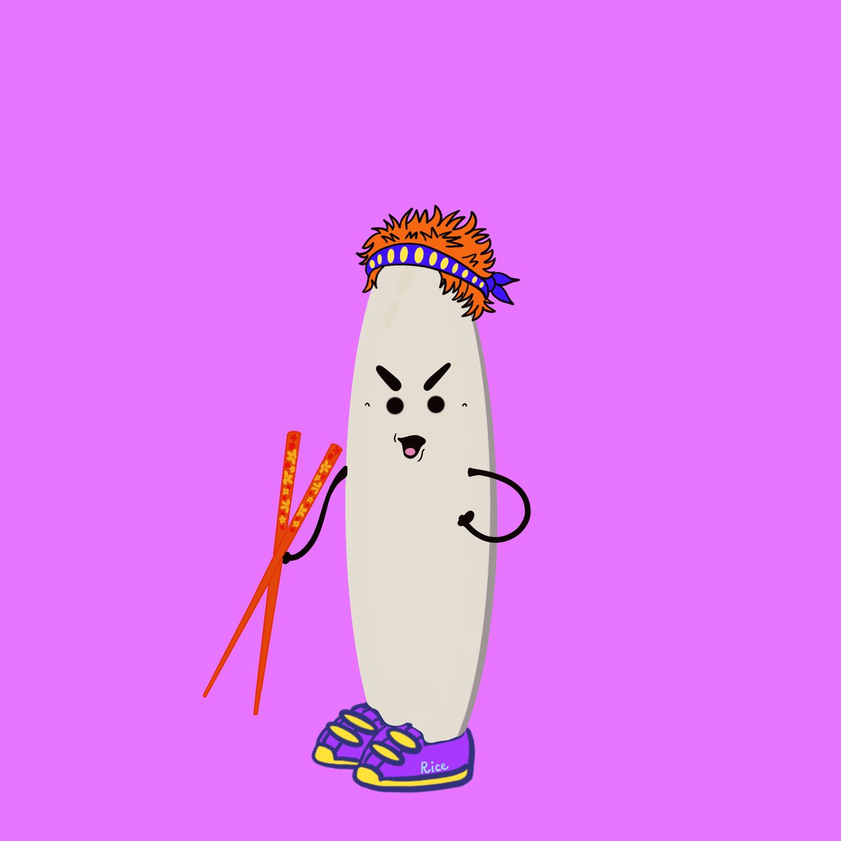 JustRiceNFT's tweet photo. Yes, we wear #shoes, we're cool like that 😉🍚 #nftart  #NFTs https://t.co/UvG5QkMmrr