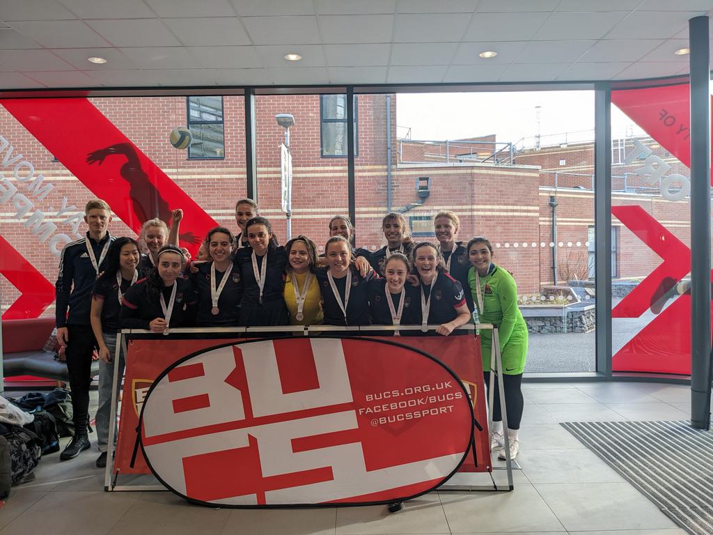 BUCSsport's tweet photo. Celebrations aplenty at the Conference Cup Finals 🤩 

Featuring @NewcastleUniRFC, Imperial Women's Football, @DUHC1 and @sussexmensrugby 🏆 https://t.co/Mc6RPEosrZ