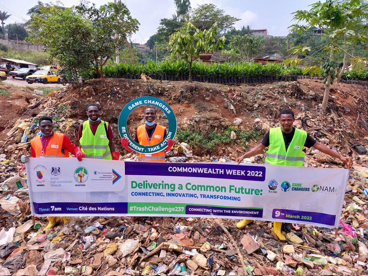 GameChangersrz's tweet photo. We can collectively phase out plastic pollution.
@HolmesNigel @UKinCameroon #LocalisingCOP26 @ClimateAction https://t.co/rvUinchz4Y