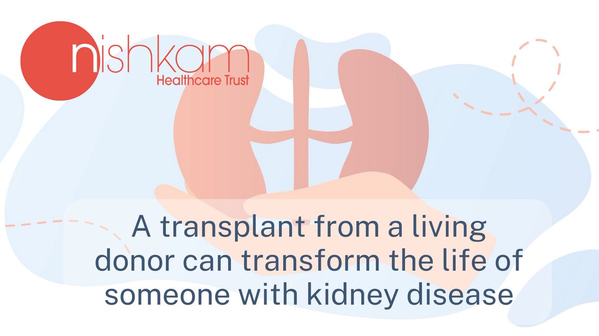 NishkamHC's tweet photo. A healthy person can lead a normal life with only one functioning #kidney and therefore they are able to donate the other to help someone in need of a kidney #Transplant. @NHSBT 
See more at https://t.co/js0RgGj3Qo https://t.co/EksadCYa8z