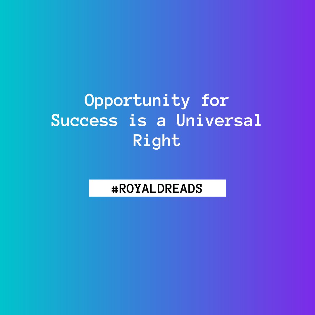 royaldreadsnft's tweet photo. Hey #Cardano Family ... 
Reason 4️⃣ for 👑 @royaldreads 👑 was created:
Create a fund 💸 to support upcoming artist 👨🏽‍🎤
Opportunity to succeed is a universal right ✊🏽
Let's help make this happen.
#cnft #success #royaldreads https://t.co/8rYw4pU73n