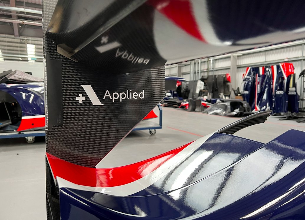 weareapplied's tweet photo. What a great day @UnitedAutosport with our friends and clients @GNGGroup_UK who are relocating to a new HQ nearby. We also spotted our Applied branding on the LMP2 cars! Thanks to Charlie Kemp and the team for their kind hospitality. #BeUnited #CreativeDigitalResults https://t.co/Kgxidiro0D