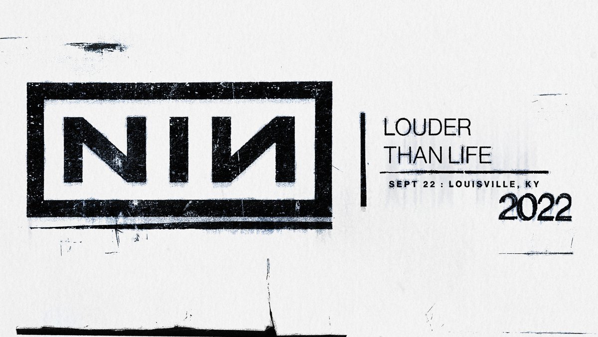 Nine Inch Nails will headline the <a href="/LTLFest/">Louder Than Life</a> in Louisville, KY on September 22nd. Tickets and information available at louderthanlifefestival.com