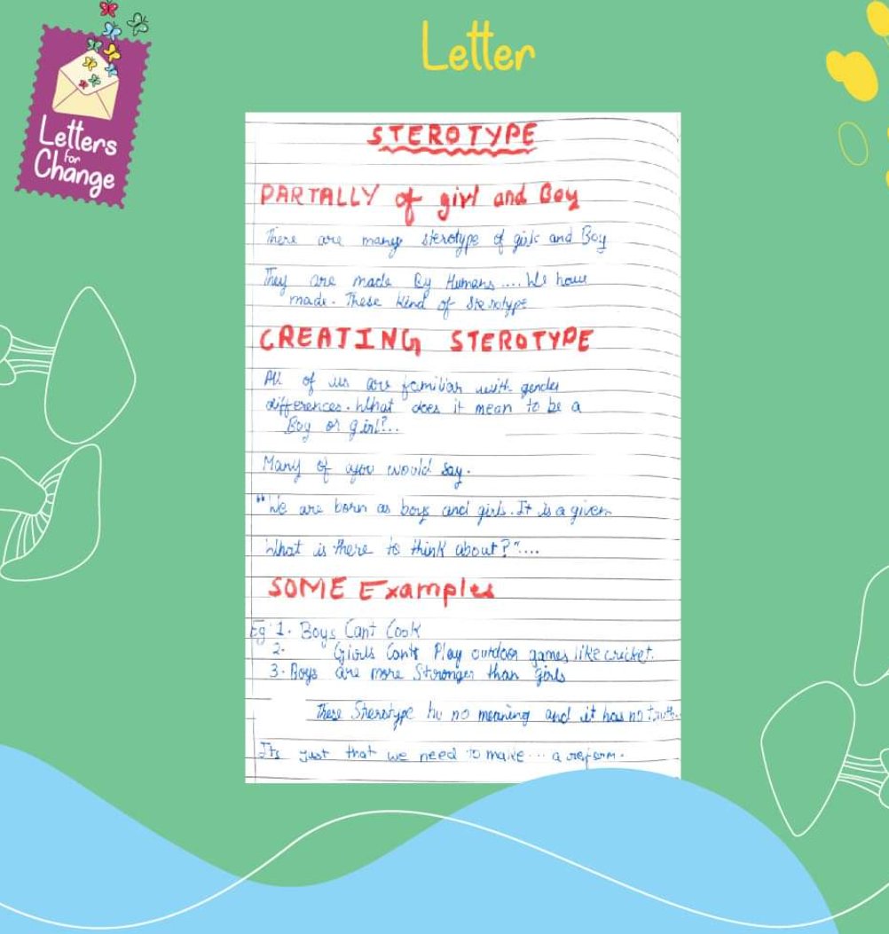 lfc_mmf's tweet photo. Gender Equality is a Human Fight, not a FEMALE FIGHT. It affects us all,so,
‼️IT'S TIME TO BREAK THE STEREOTYPES‼️

#MAVERICK #reformers #EvolvingMinds #OurDecision #BreakingStereotypes #BetterSociety #LettersForChange #LettersThatMatters #letter #children #NGO https://t.co/TgEg1NGiNX