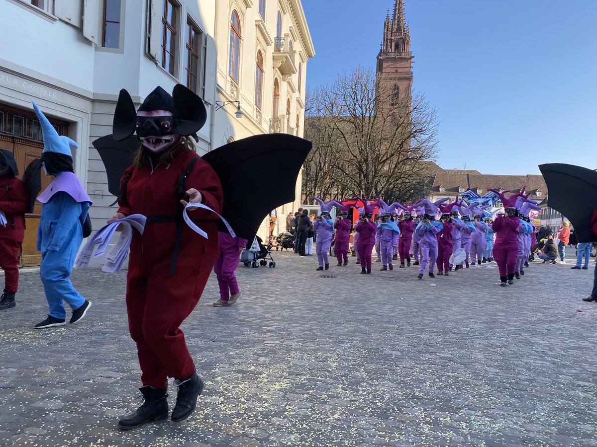 Eine sehr disziplinierte Aussenfasnacht