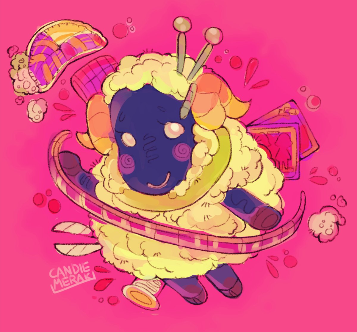 CandieMeraki's tweet photo. Another wip of my homework
 Vesta! 🧵✨📍#ACNH
#AnimalCrossing https://t.co/AEMCOZPI6c
